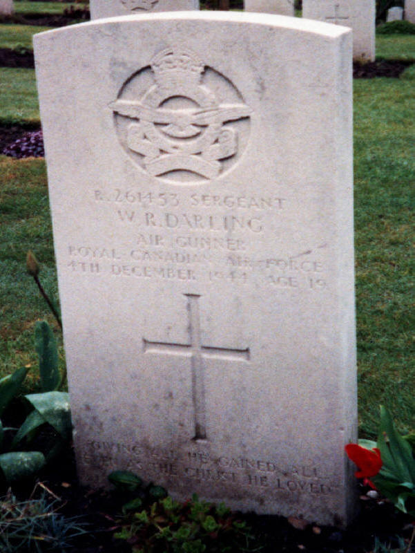 F/Sgt William Russell Darling<br/><br /><br />died December 4th, 1944